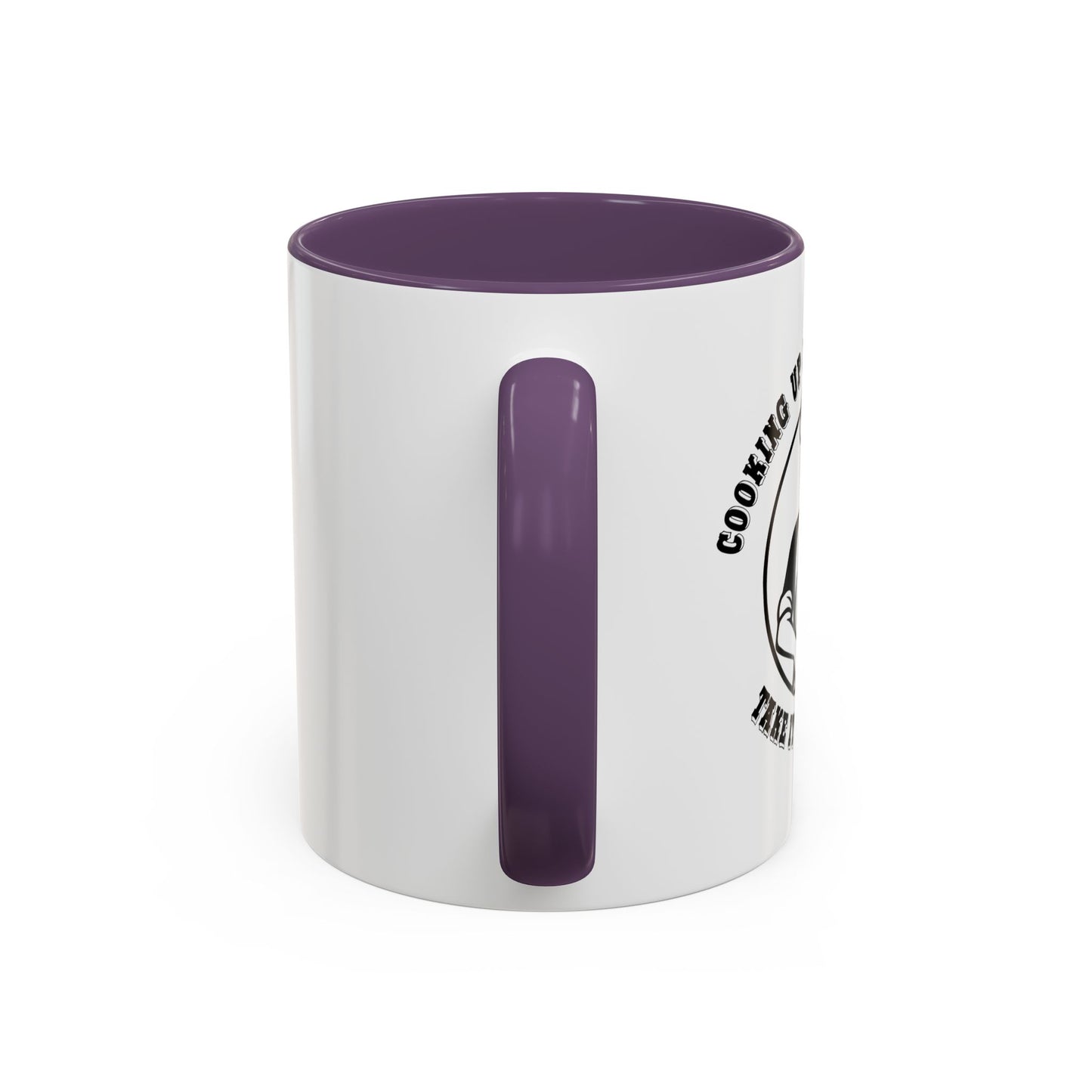 TAKE IT OR LEAVE IT Accent BiColor Funny Sarcastic Mug