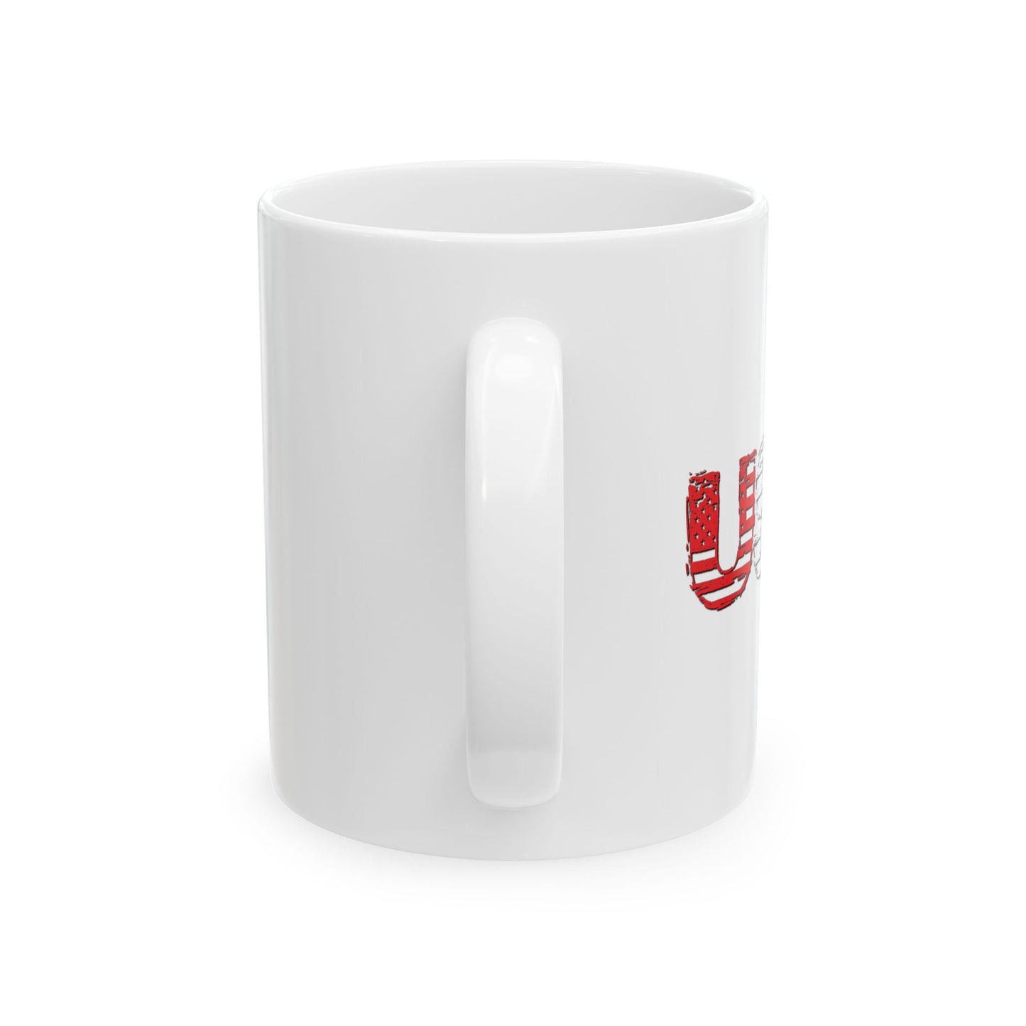 USA WHITE MUG