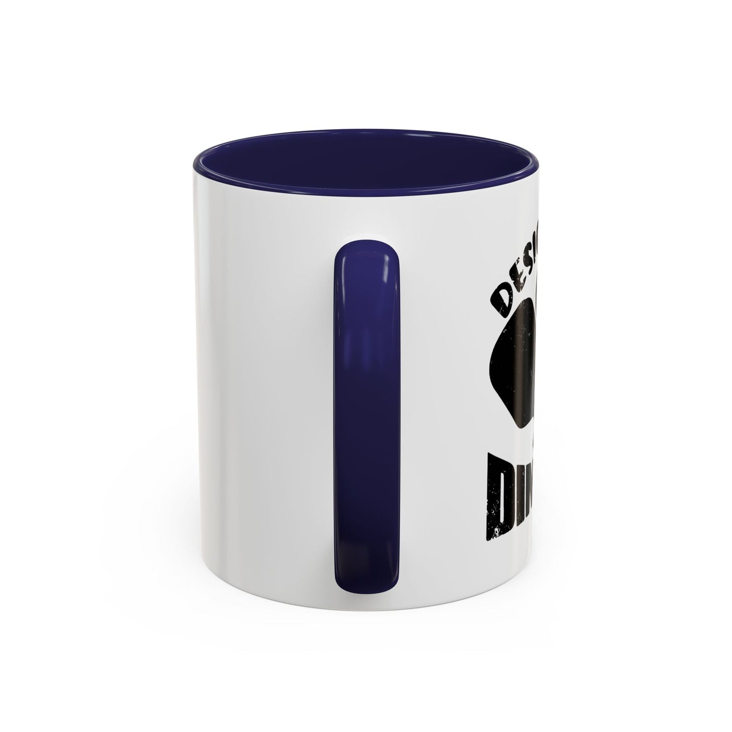 DESIGNATED DRINKER Accent BiColor Funny Sarcastic Mug