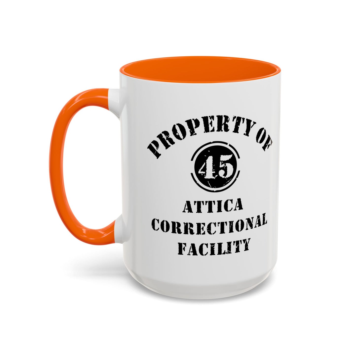 ATTICA CORRECTIONAL FACILITY Accent BiColor Funny Sarcastic Mug