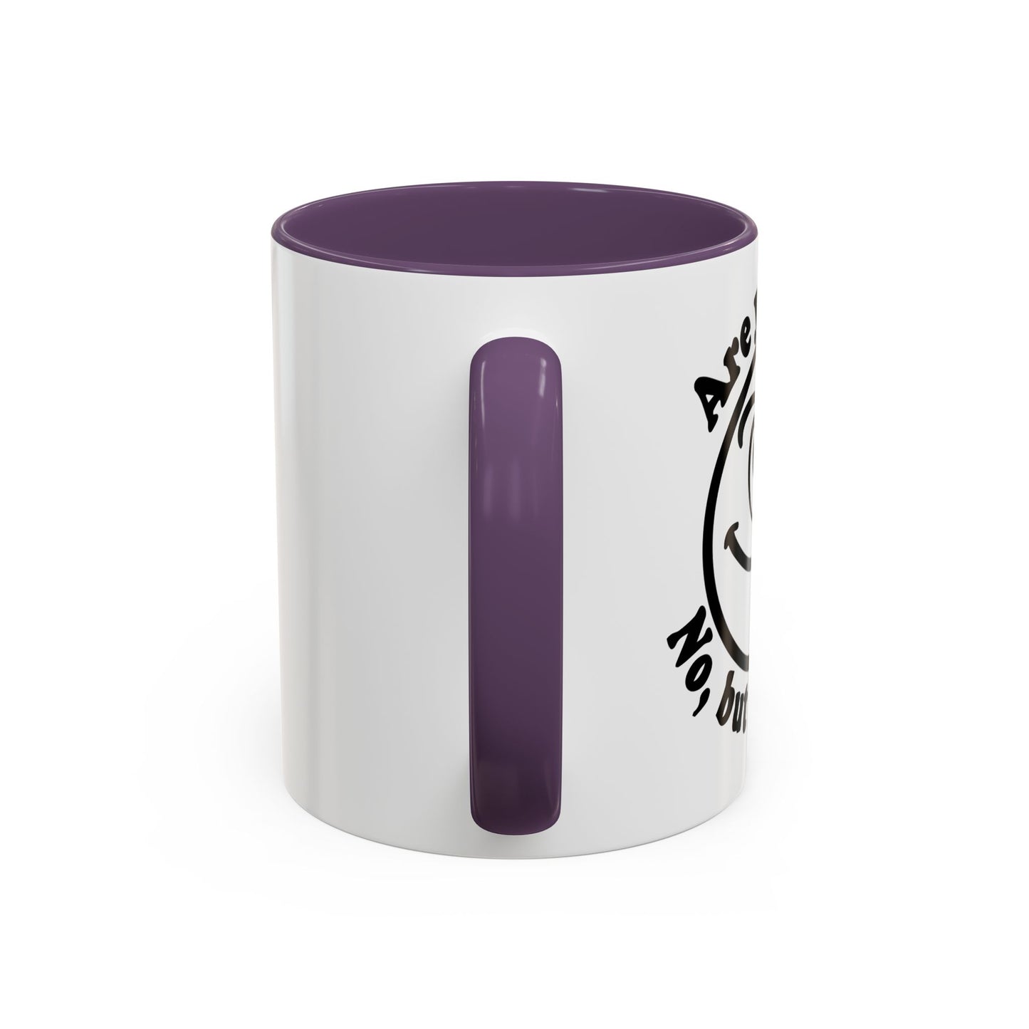 ARE YOU OK? Accent BiColor Funny Sarcastic Mug