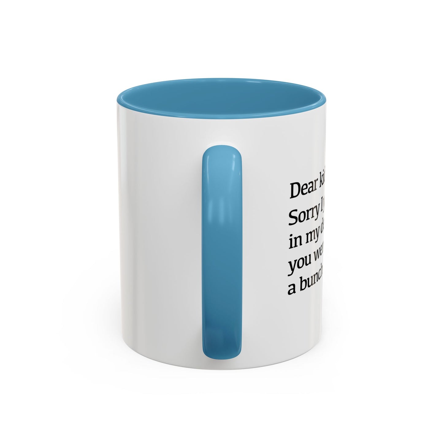 A BUNCH OF PSYCHOS Accent BiColor Funny Sarcastic Mug