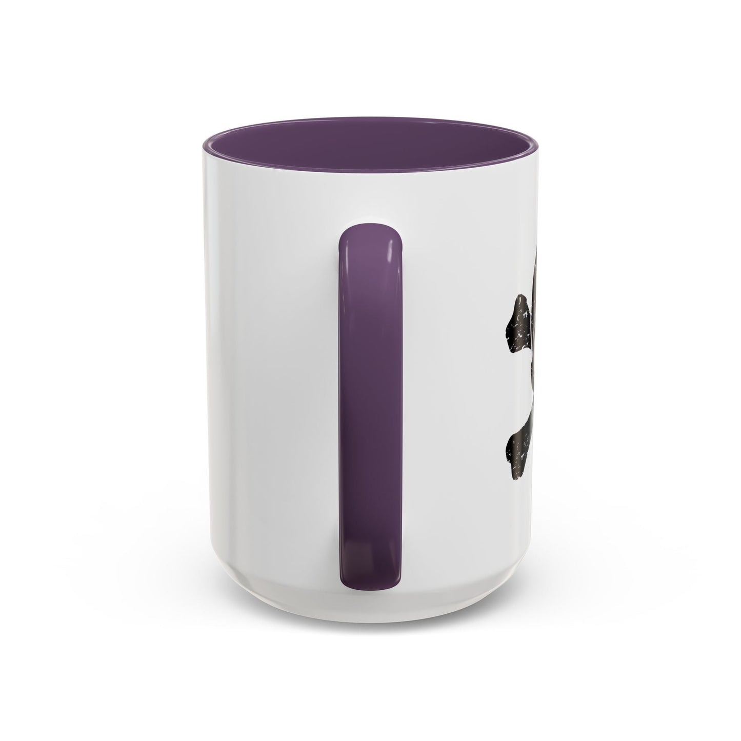 SKULL HEAD BONES Accent BiColor Funny Sarcastic Mug