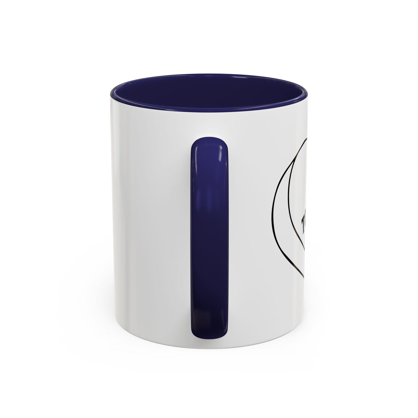 I TOLERATE YOU Accent BiColor Funny Sarcastic Mug