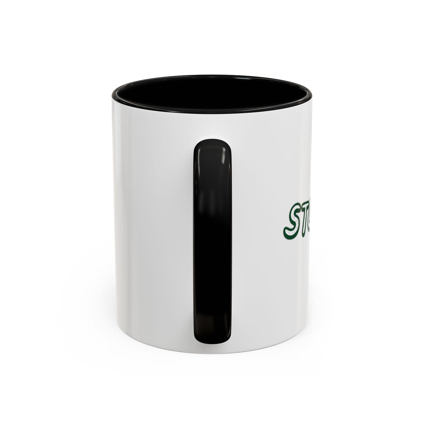 STONED Accent BiColor Funny Sarcastic Mug