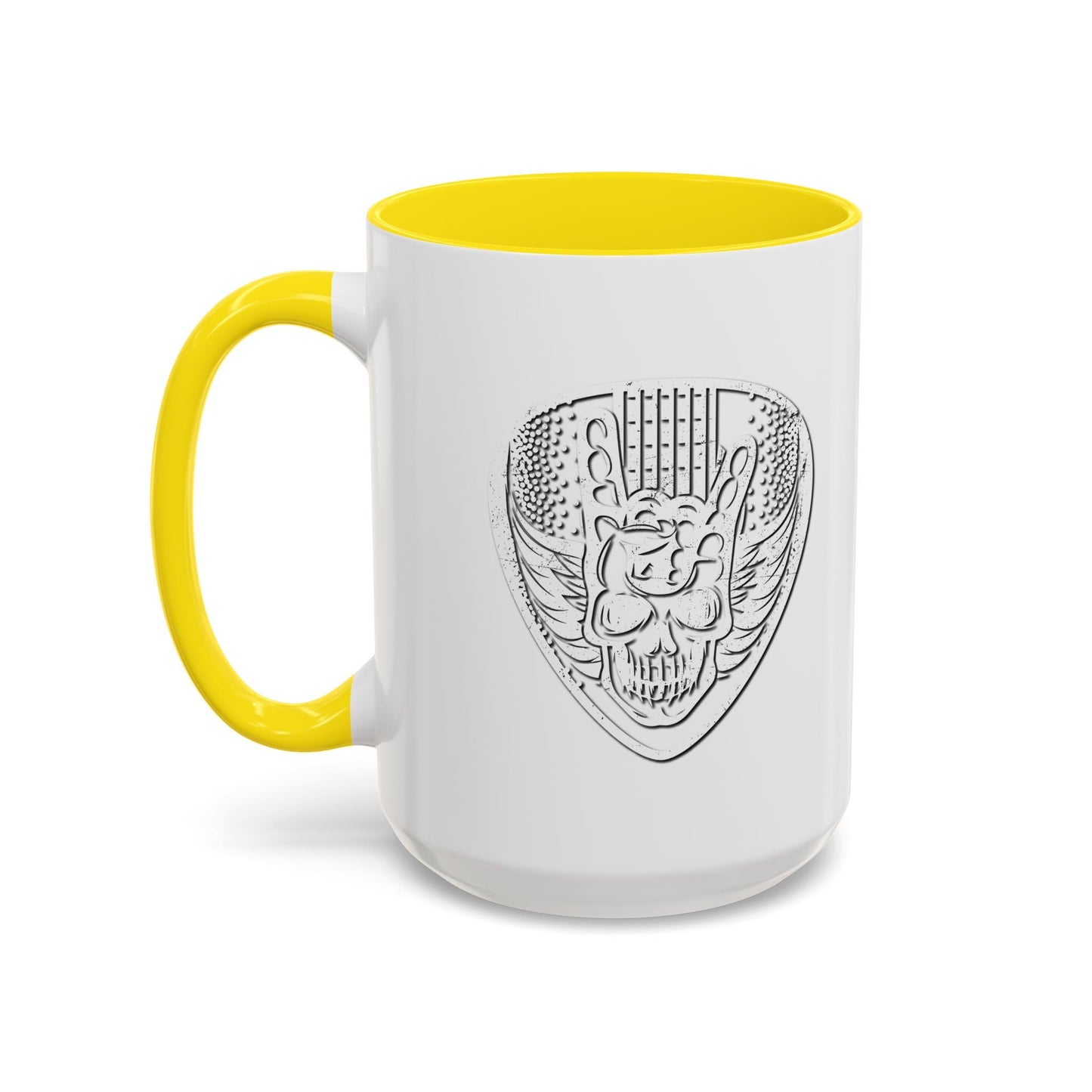 GUITAR SKELETON Accent BiColor Mug