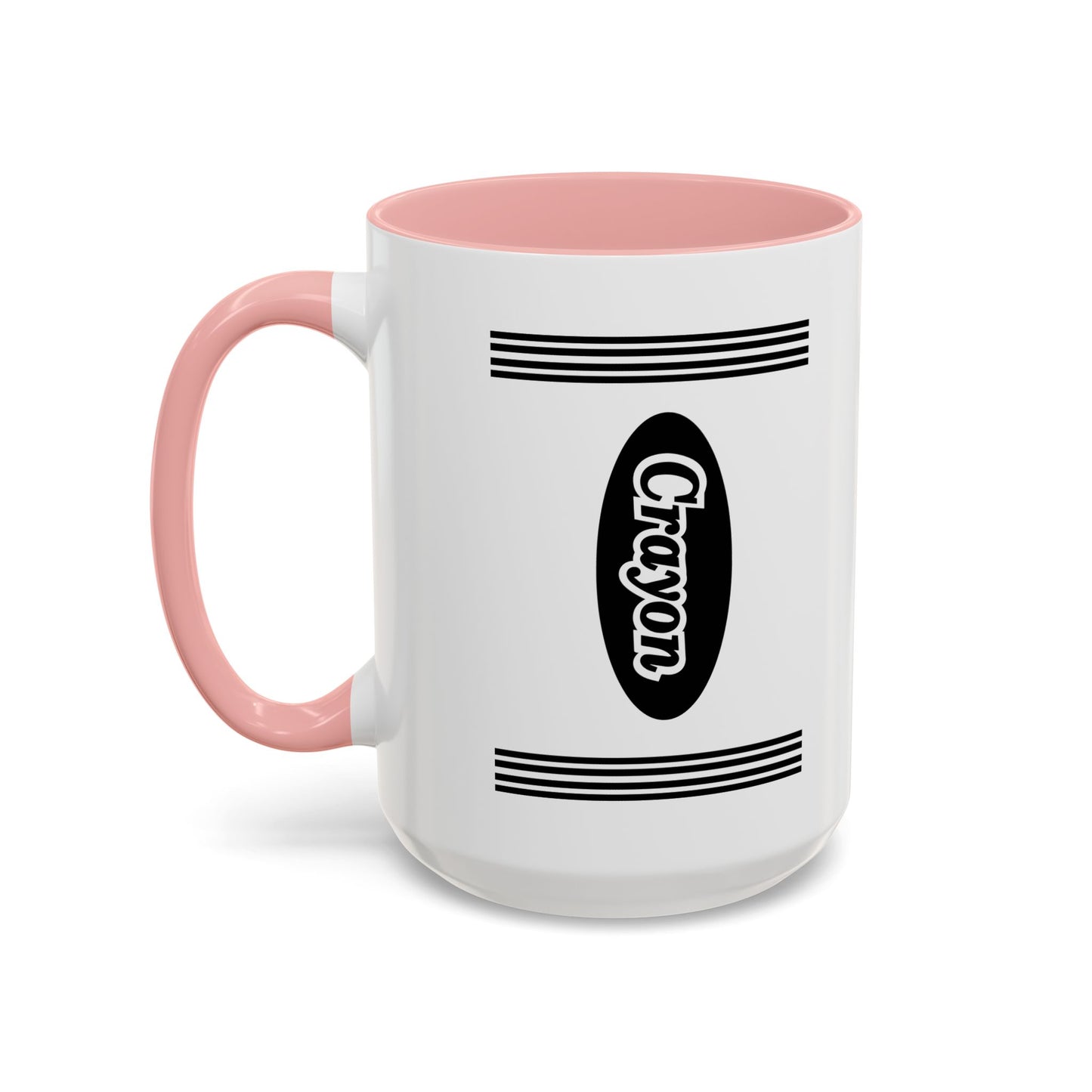 CRAYON Accent BiColor Funny Sarcastic Mug