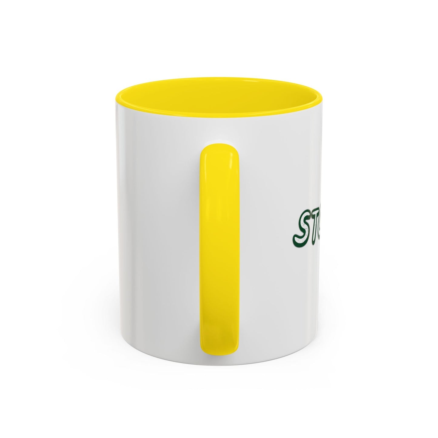 STONED Accent BiColor Funny Sarcastic Mug