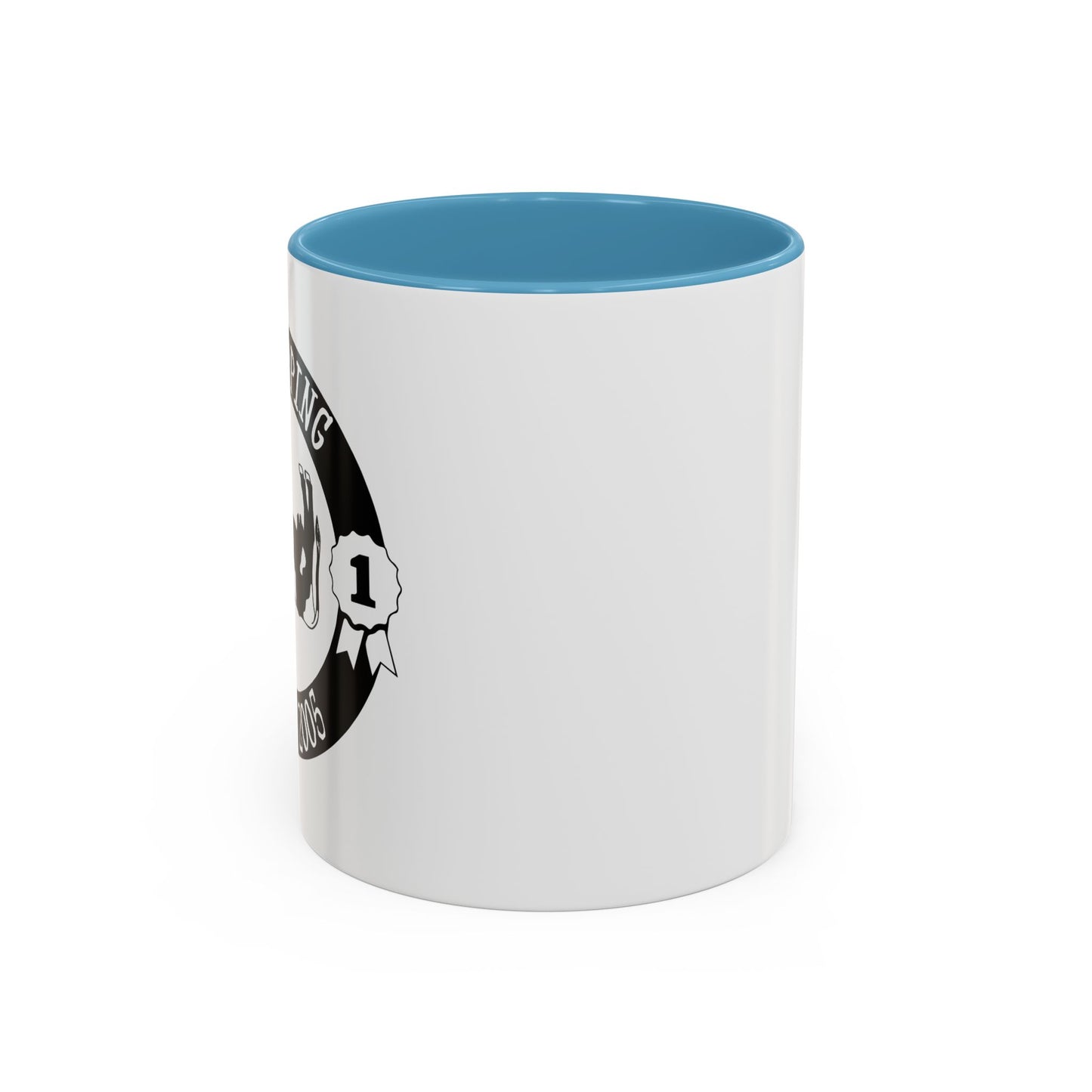 COW TIPPING CHAMP Accent BiColor Funny Sarcastic Mug