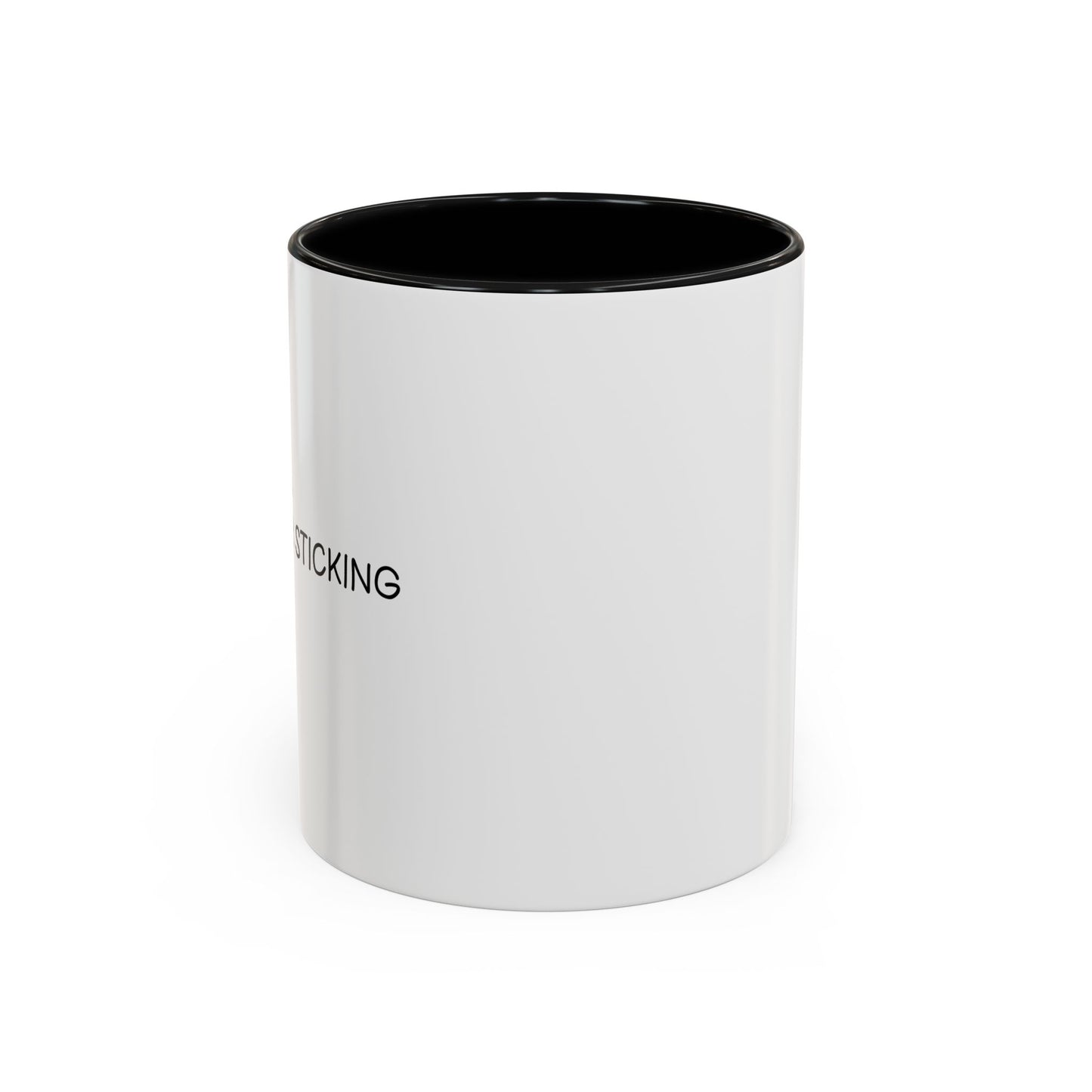 DEAR MIDDLE FINGER Accent BiColor Funny Sarcastic Mug