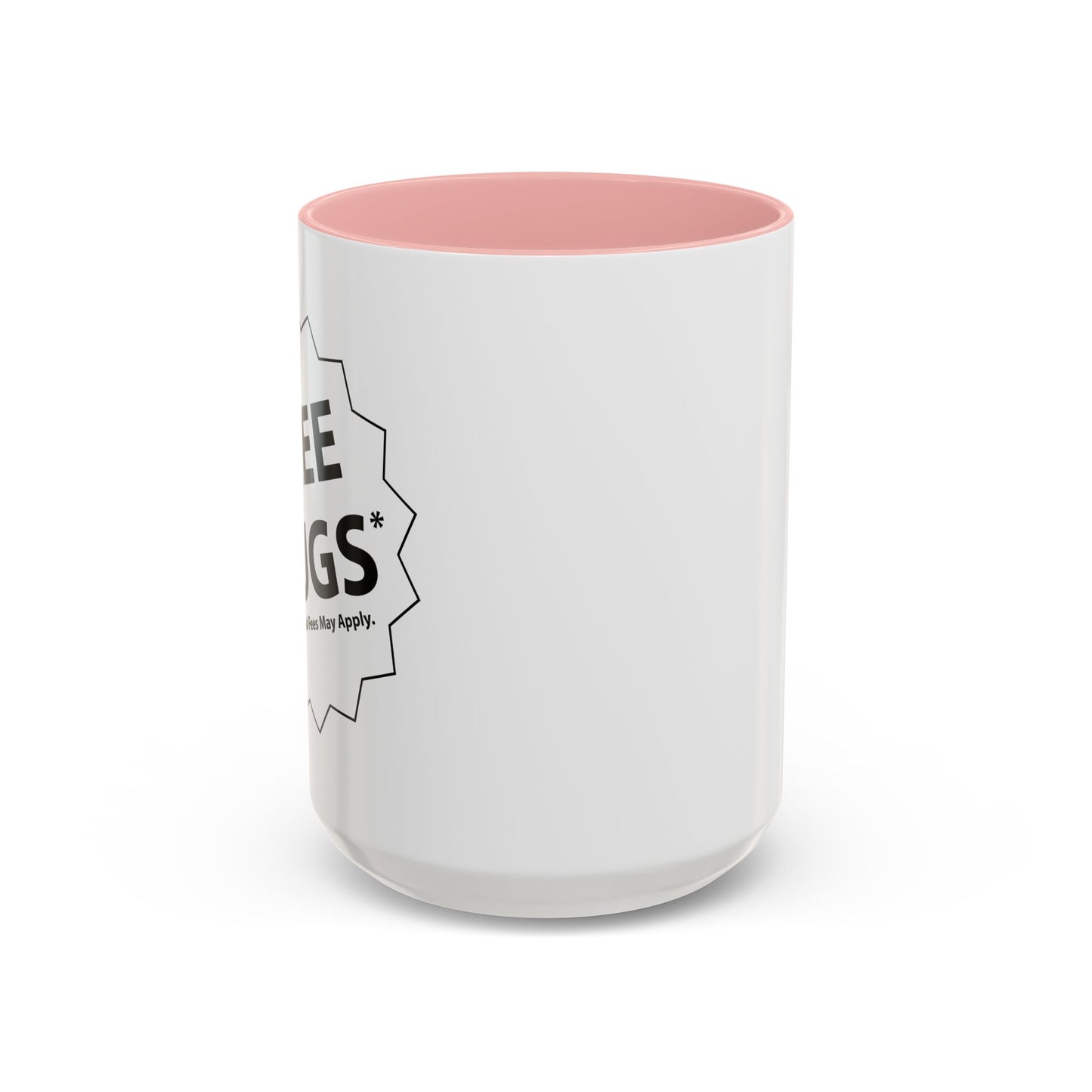 FREE HUGS Accent BiColor Funny Sarcastic Mug