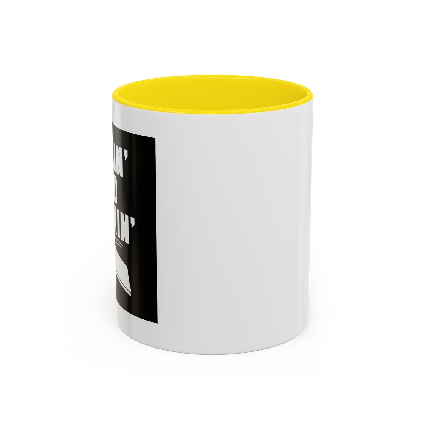 SINKIN' AND DRINKING Accent BiColor Funny Sarcastic Mug