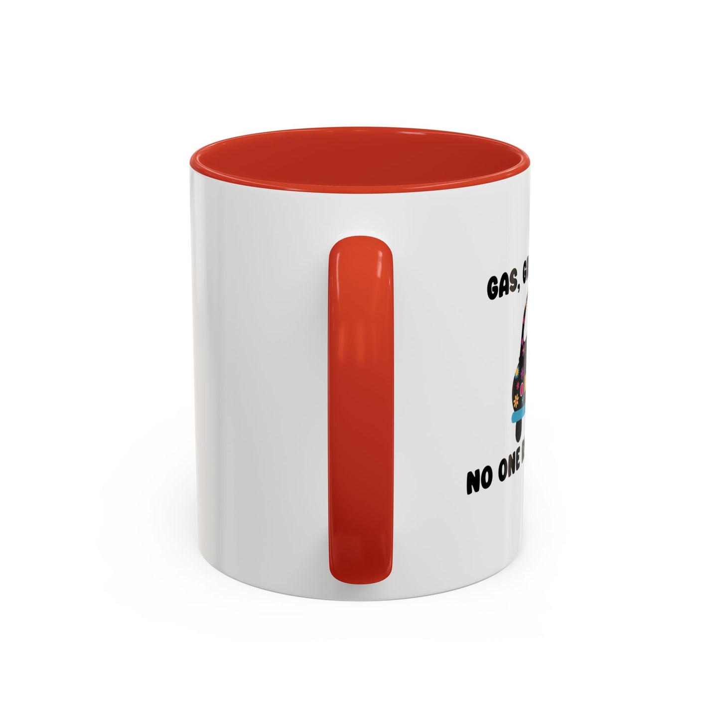 NO ONE RIDES 4 FREE Accent BiColor Funny Sarcastic Mug