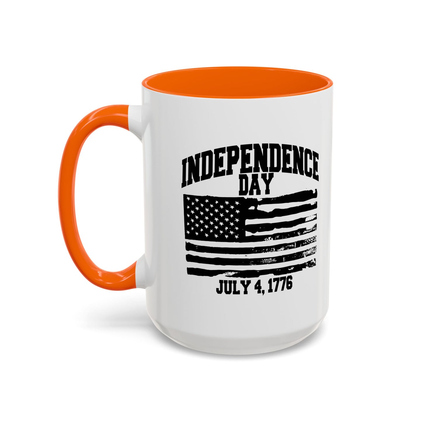 INDEPENDENCE DAY 1776 Accent BiColor Mug