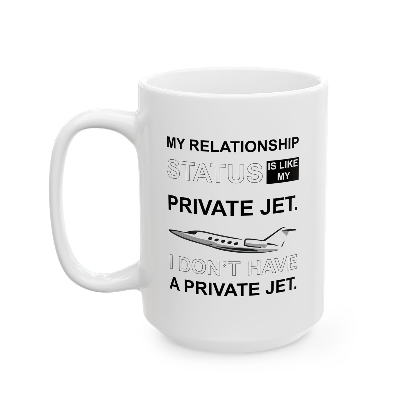 MY RELATIONSHIP STATUS FUNNY SARCASTIC MUG