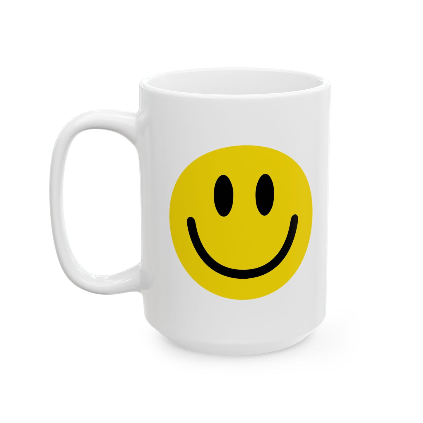 SMILE FACE WHITE MUG