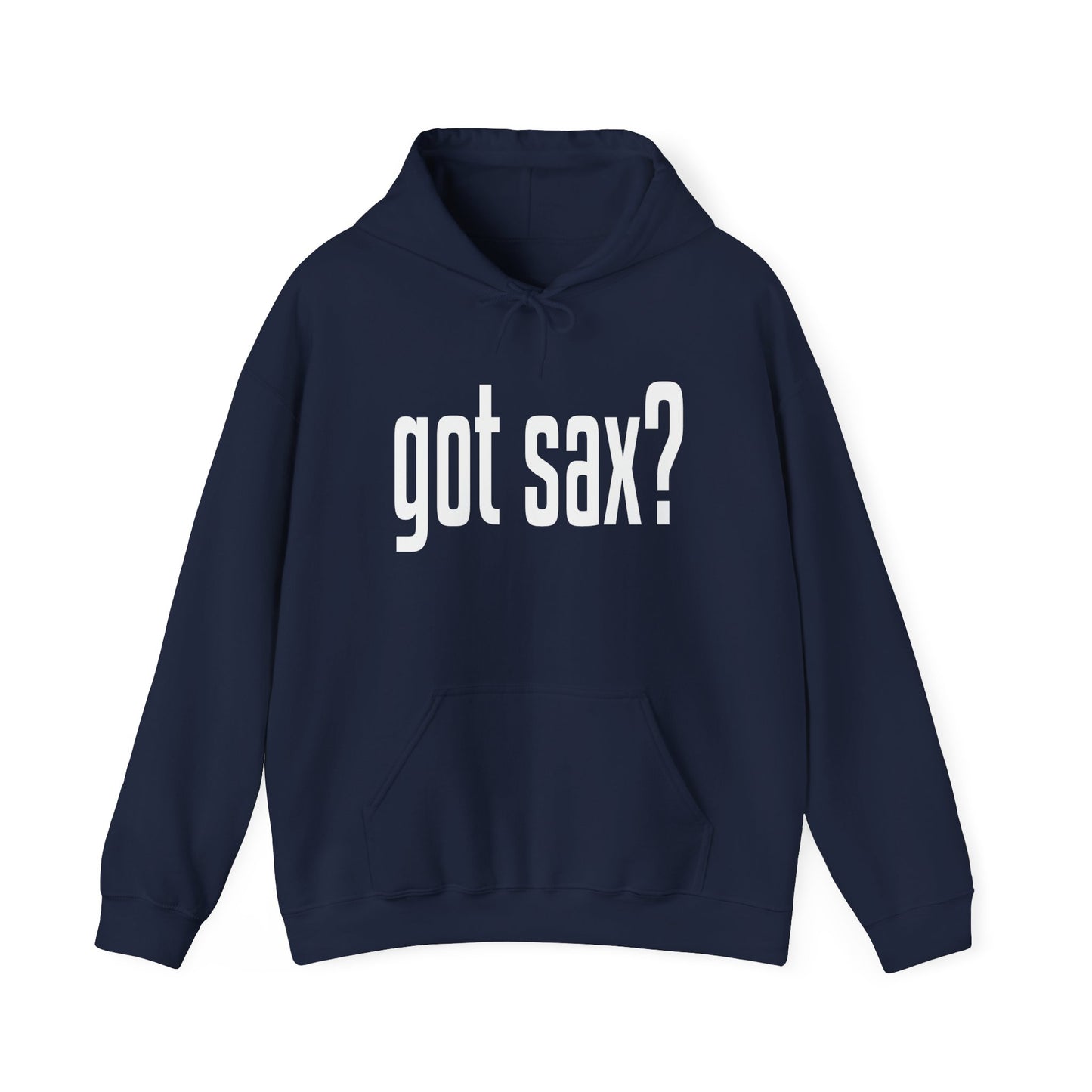 GOT SAX? - Premium Unisex Funny Sarcastic Black Hoodie Sweatshirt