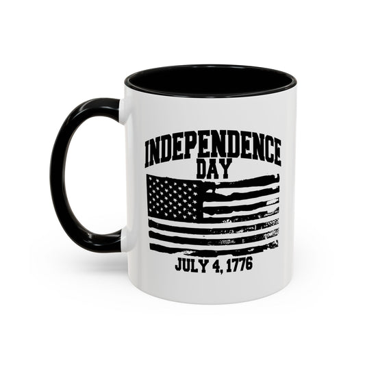 INDEPENDENCE DAY 1776 Accent BiColor Mug