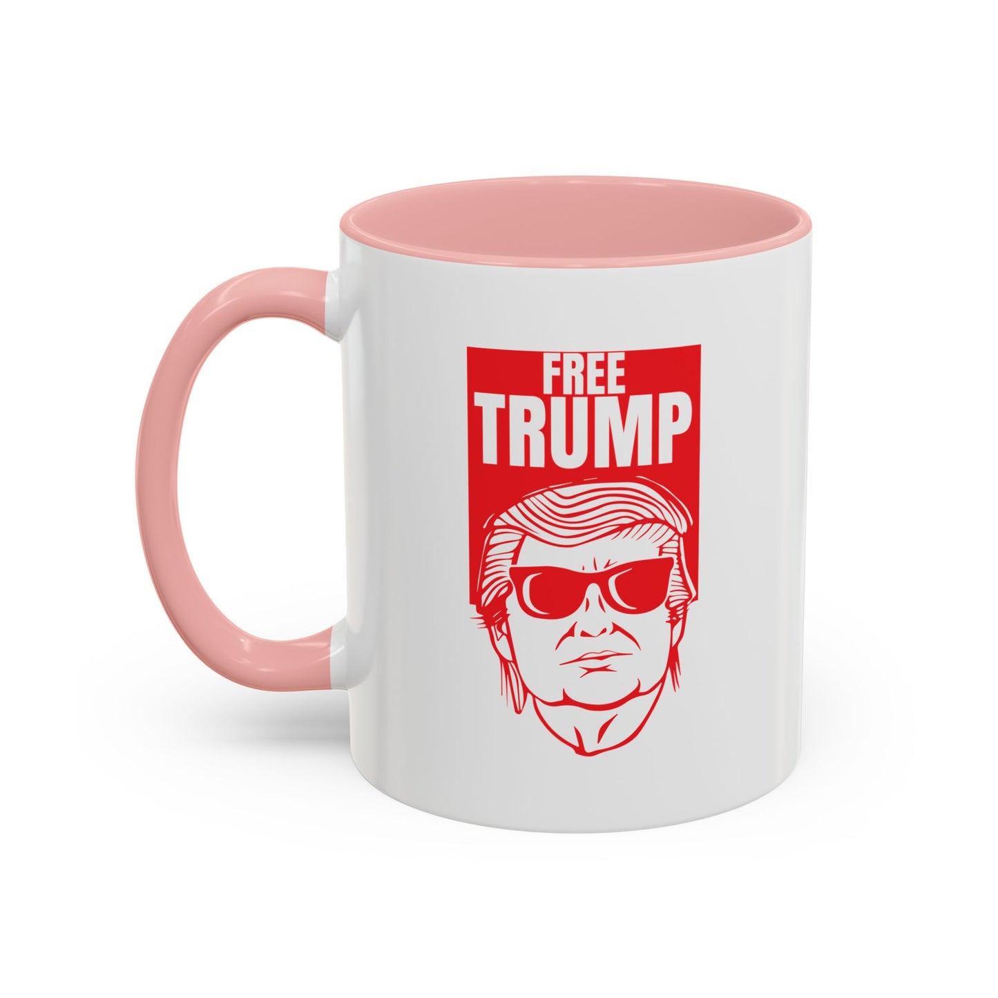 FREE TRUMP Accent BiColor Funny Sarcastic Mug