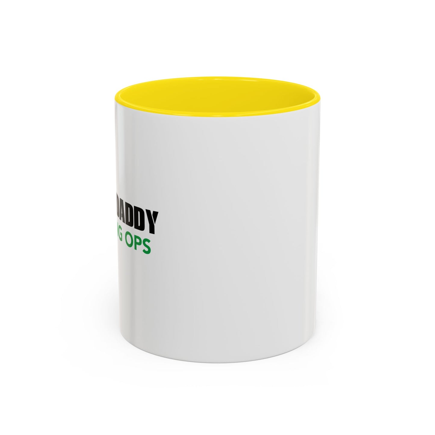 CALL OF DADDY FATHER OPS Accent BiColor Funny Sarcastic Mug