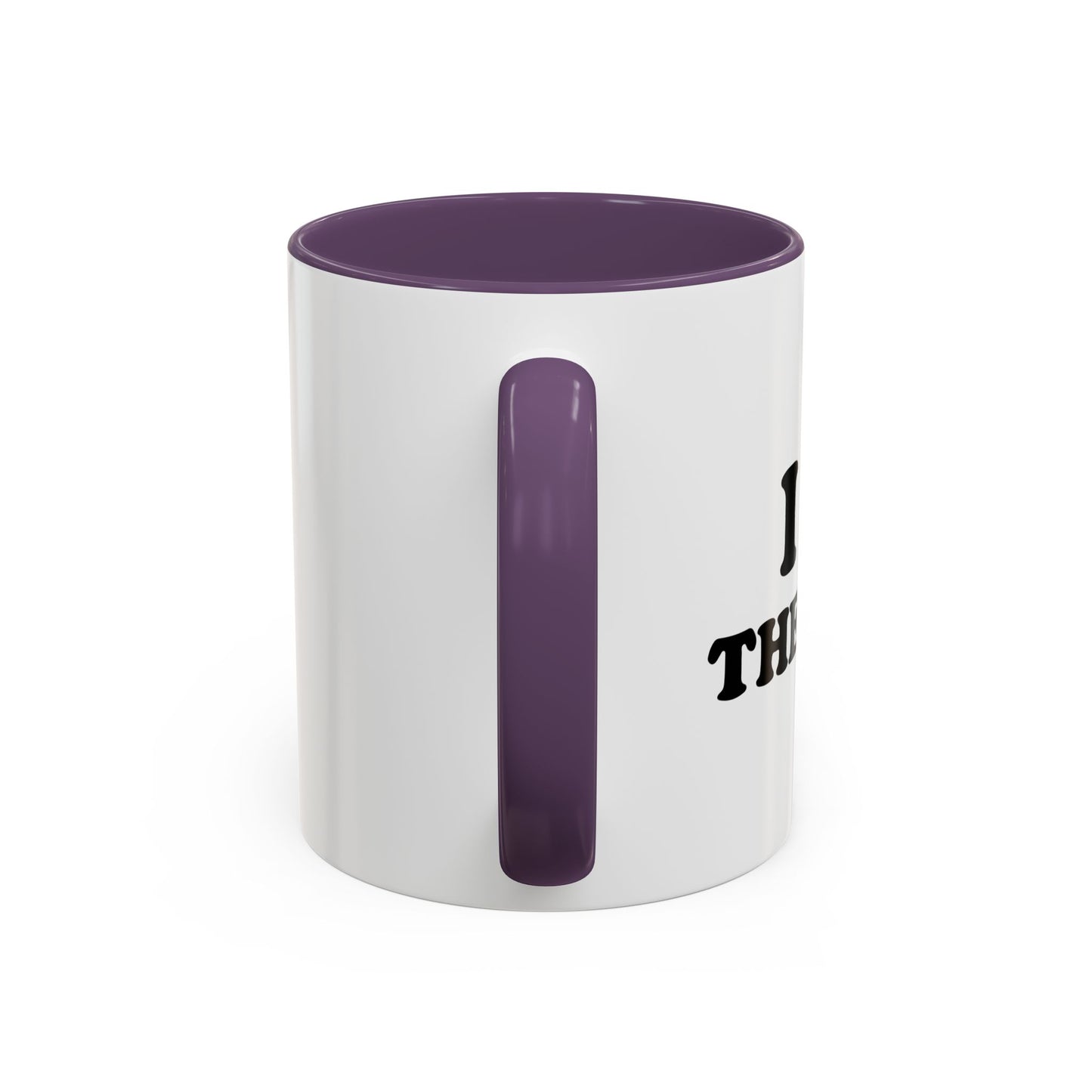 I LOVE THE 80'S Accent BiColor Funny Sarcastic Mug