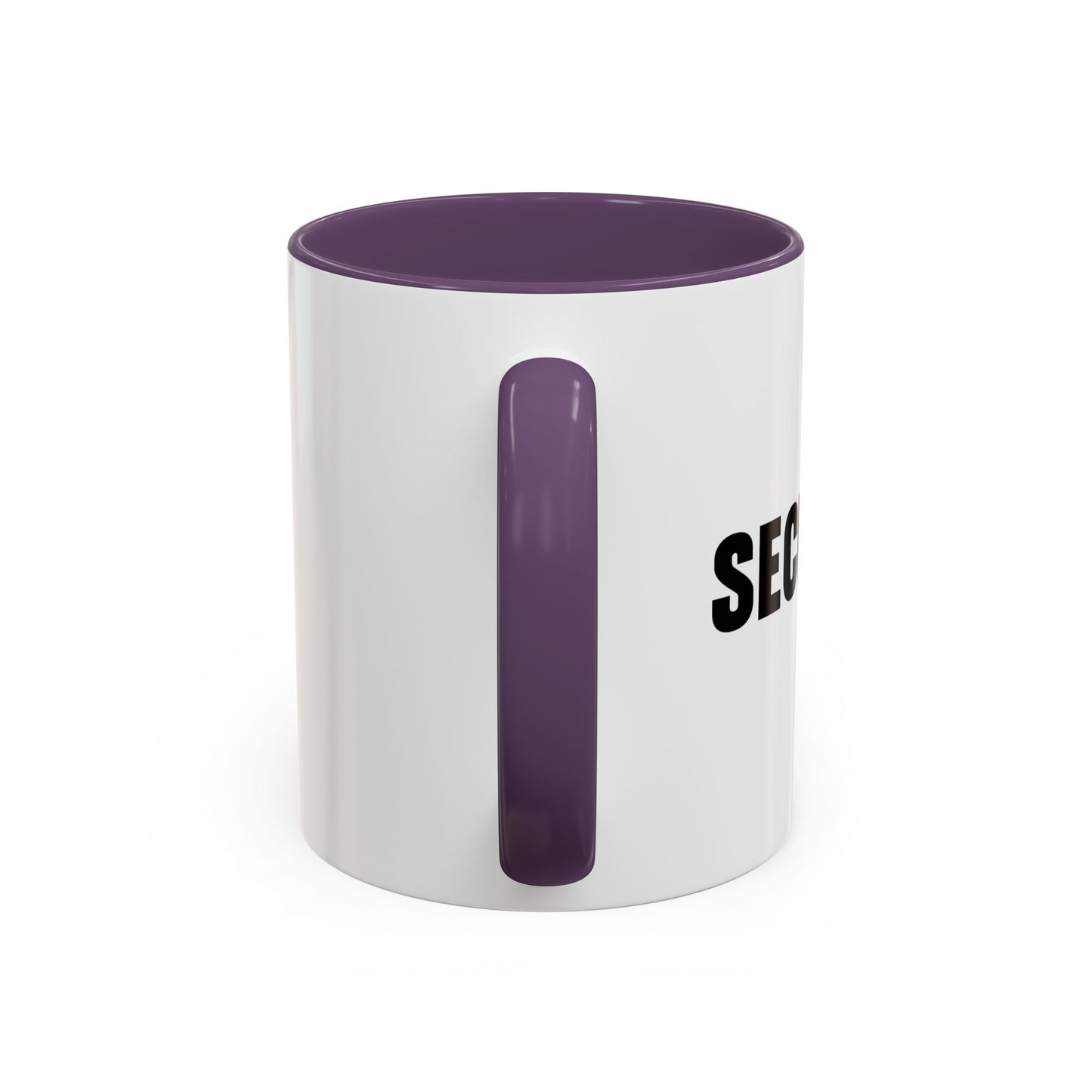 SECURITY Accent BiColor Funny Sarcastic Mug