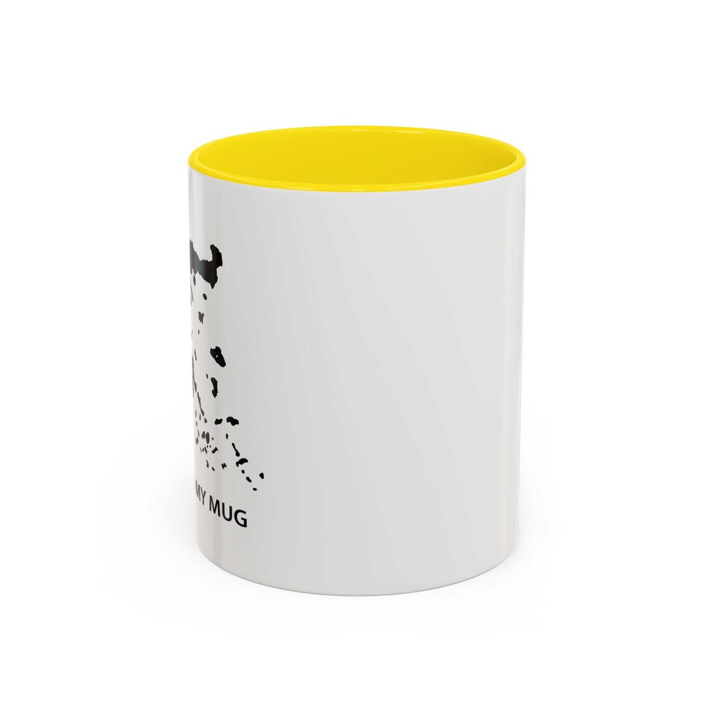 I HAVE GREECE ON MY MUG Accent BiColor Funny Sarcastic Mug