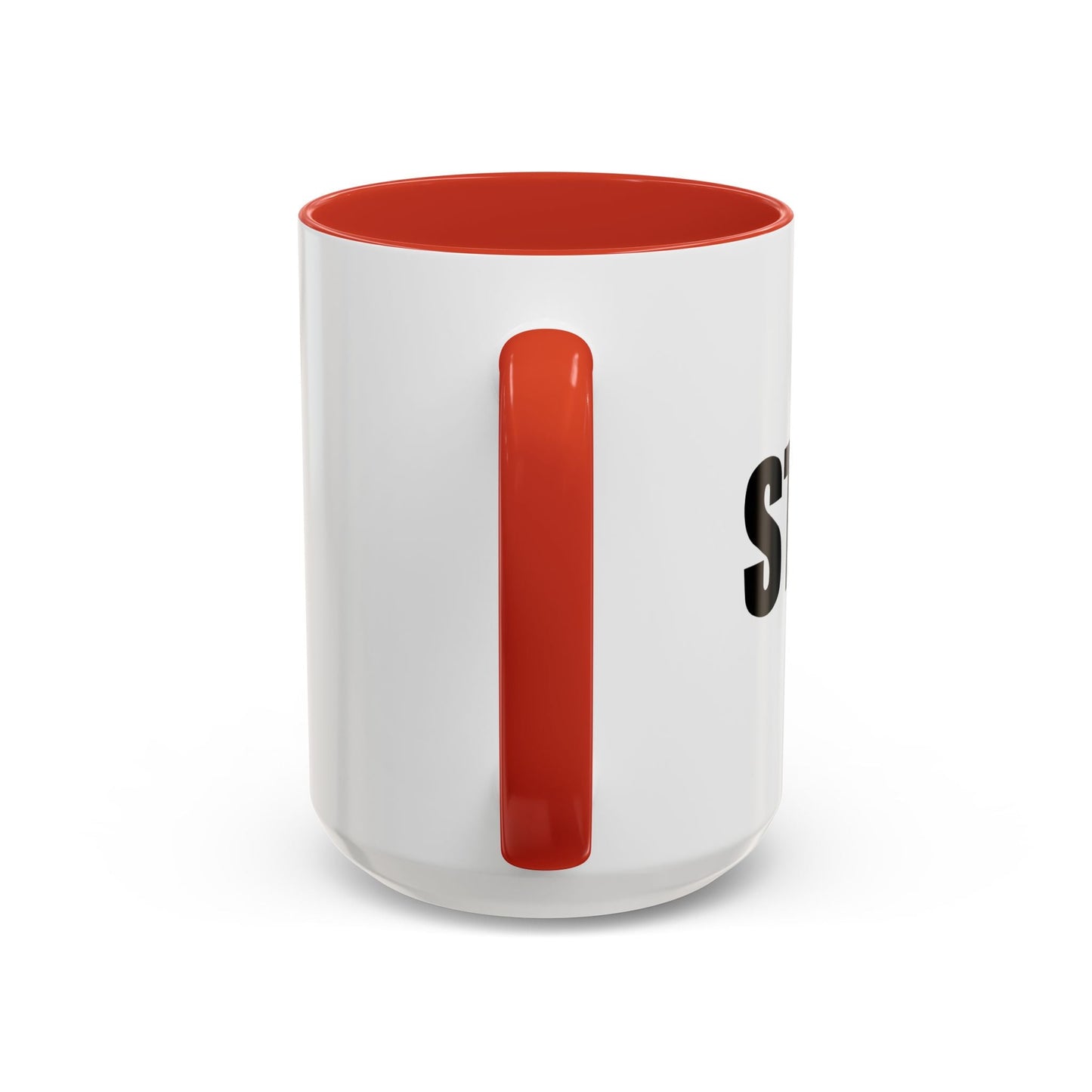 STAFF Accent BiColor Funny Sarcastic Mug