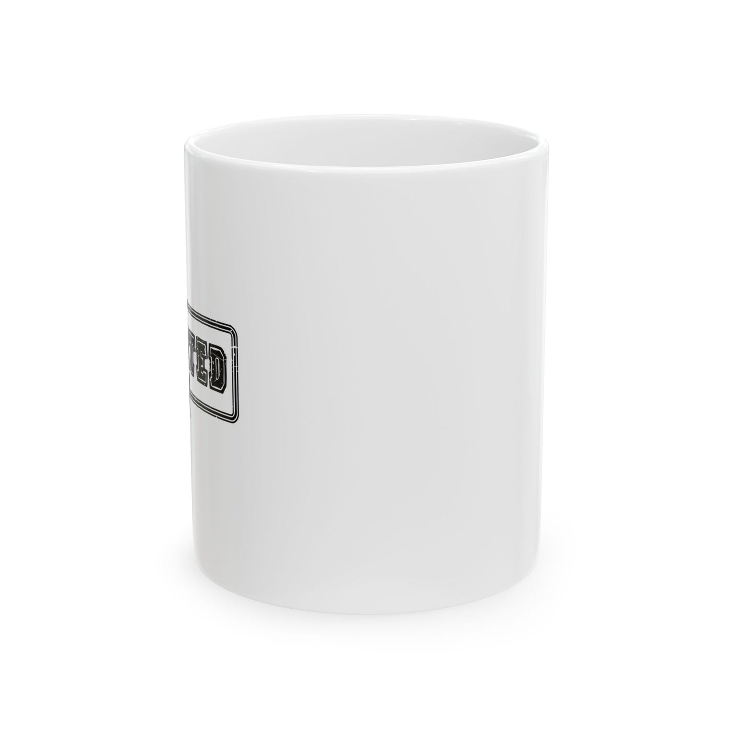 EDUCATED AF FUNNY SARCASTIC WHITE MUG