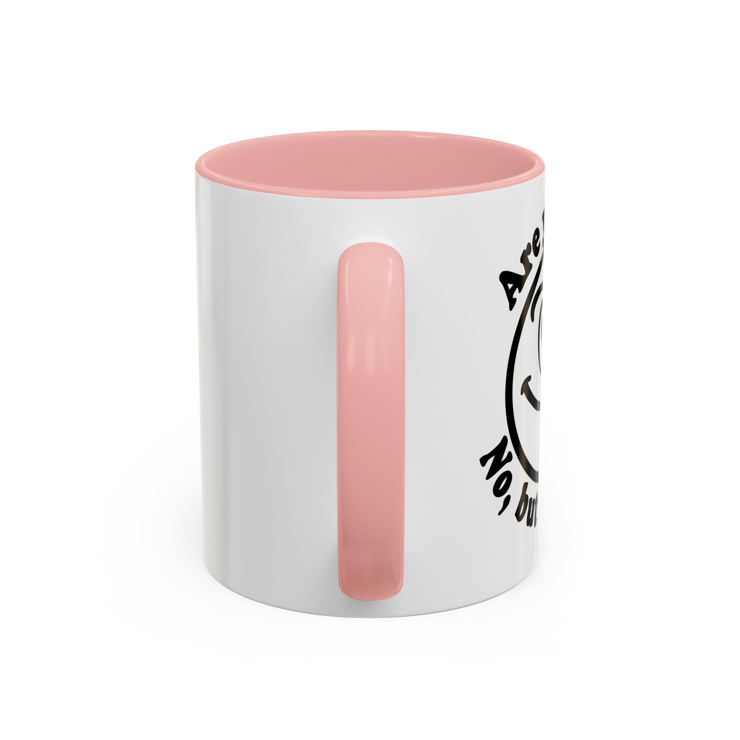 ARE YOU OK? Accent BiColor Funny Sarcastic Mug