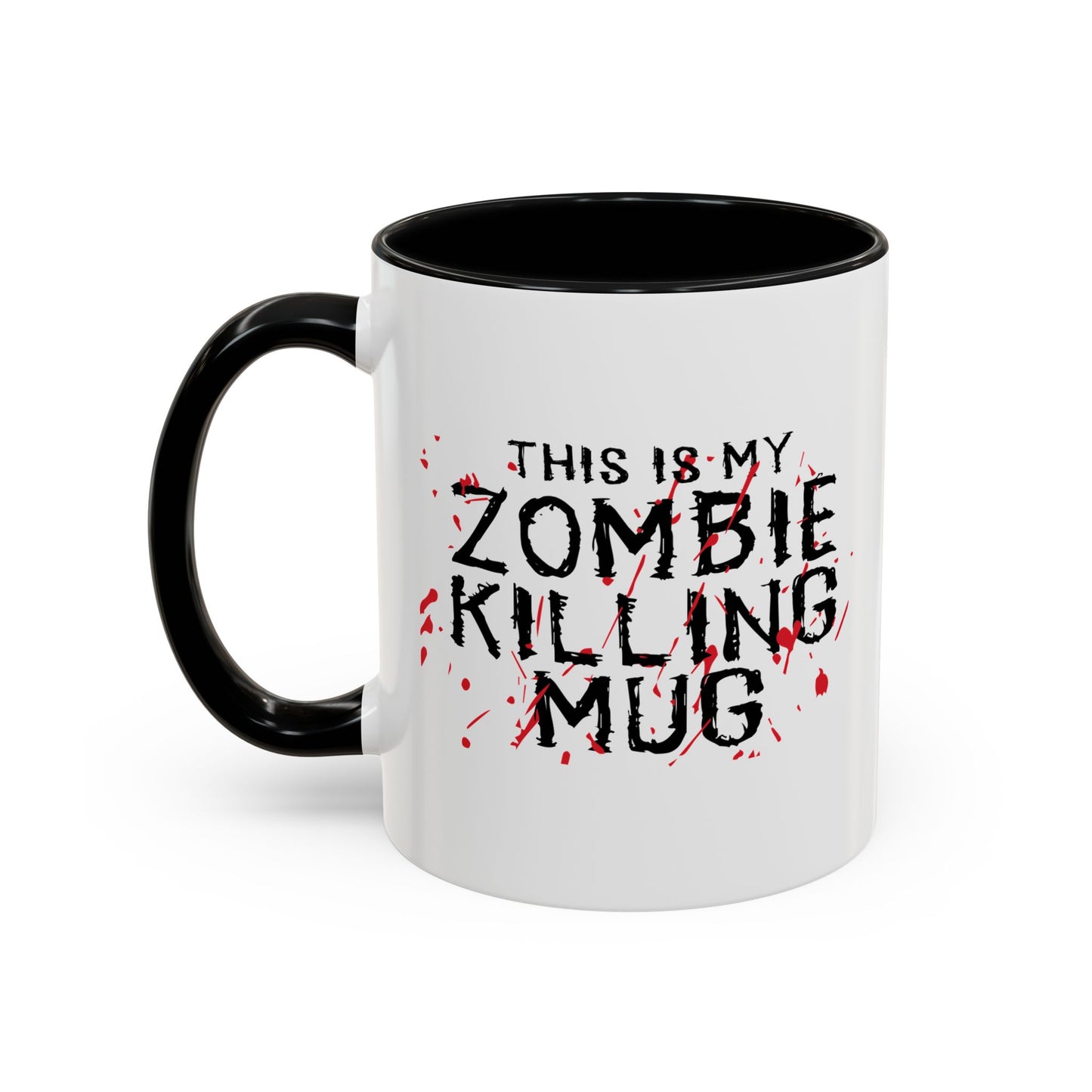 THIS IS MY ZOMBIE KILLING Accent BiColor Mug