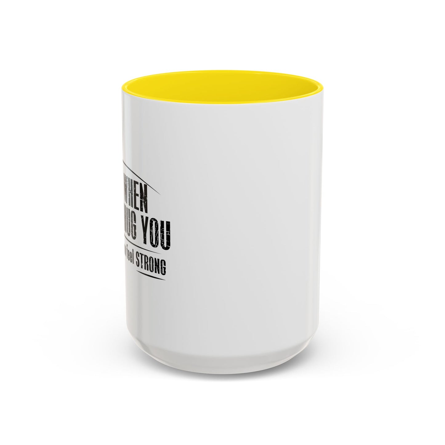 FART WHEN PEOPLE HUG YOU Accent BiColor Funny Sarcastic Mug