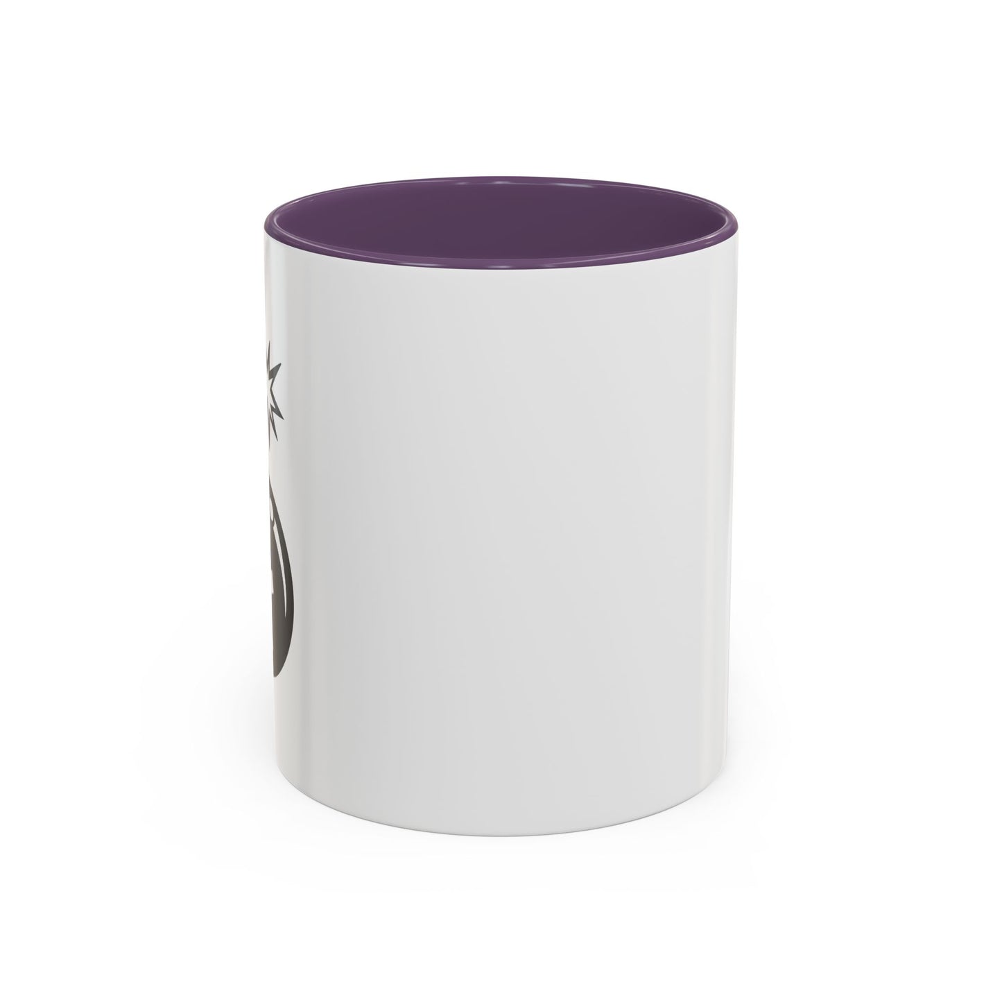 F BOMB Accent BiColor Funny Sarcastic Mug