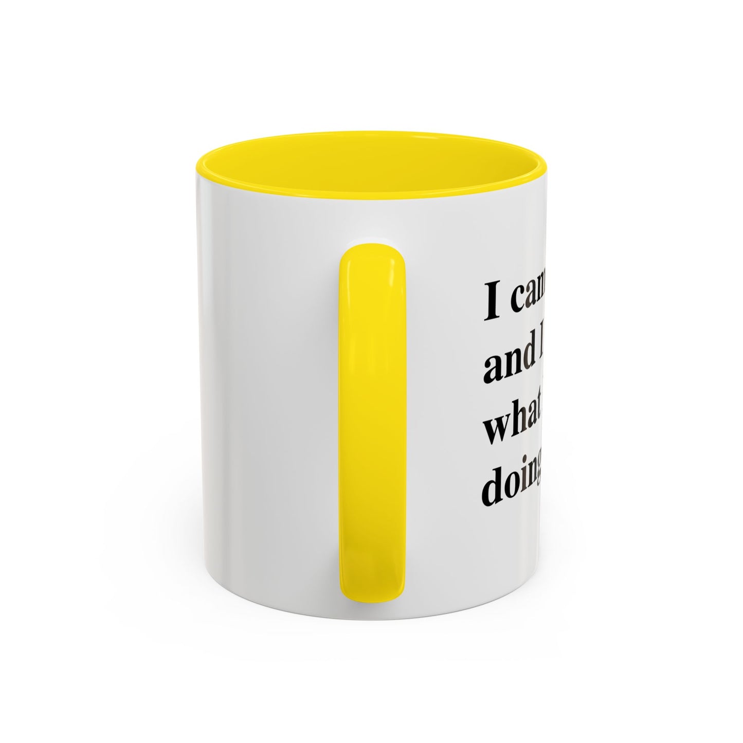 I CAME, I SAW, Accent BiColor Funny Sarcastic Mug