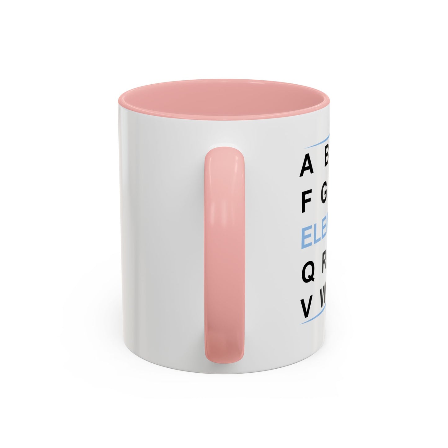 ELEMENO Accent BiColor Funny Sarcastic Mug