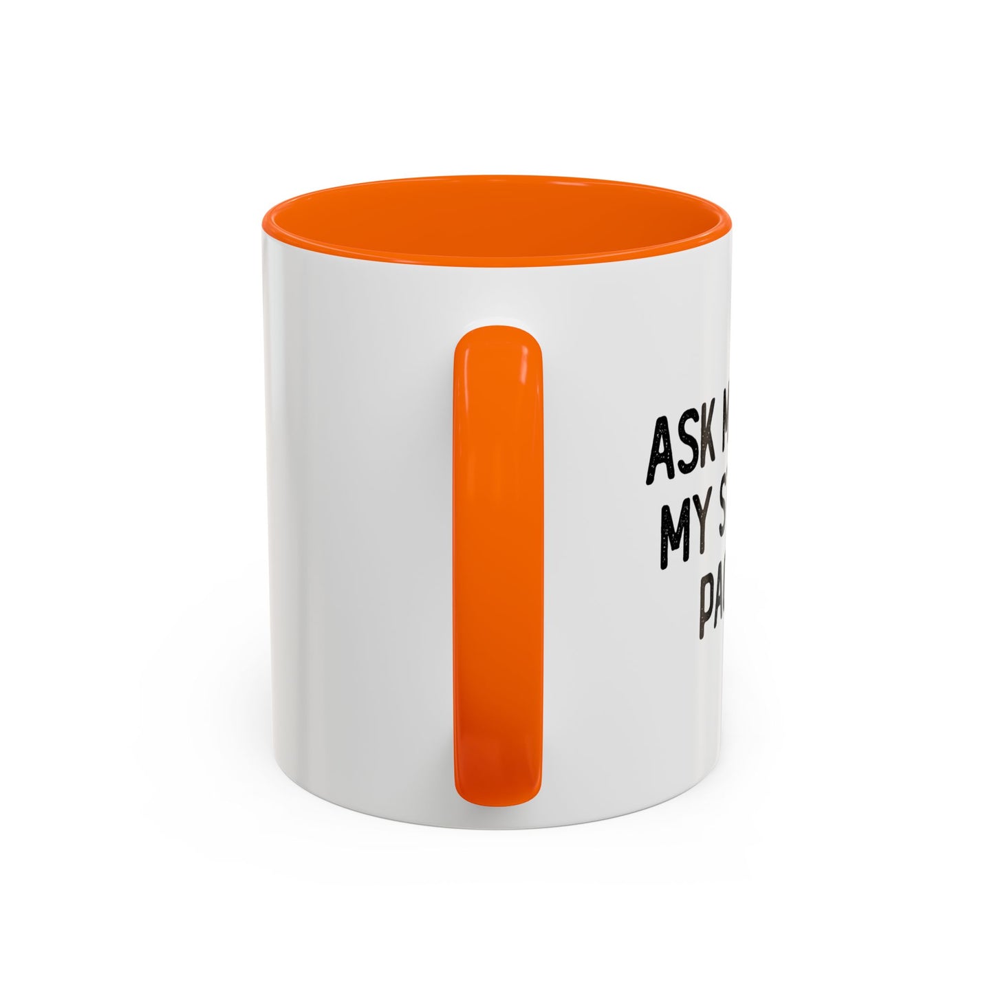 MY STIMULUS PACKAGE Accent BiColor Funny Sarcastic Mug