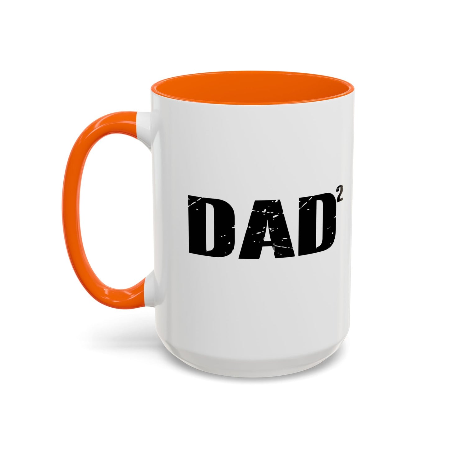 DAD x2 Accent BiColor Mug