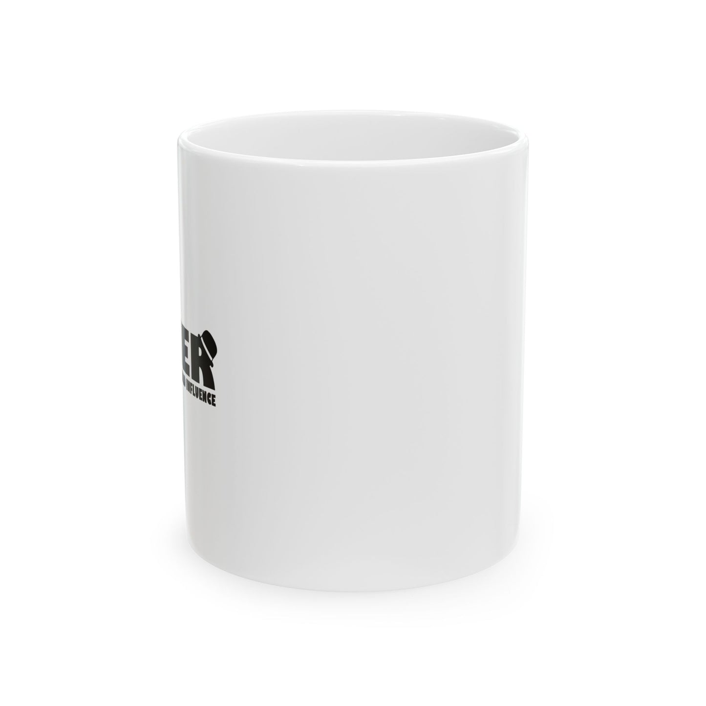 FATHER - THE MAN THE MYTH THE BAD INFLUENCER WHITE MUG