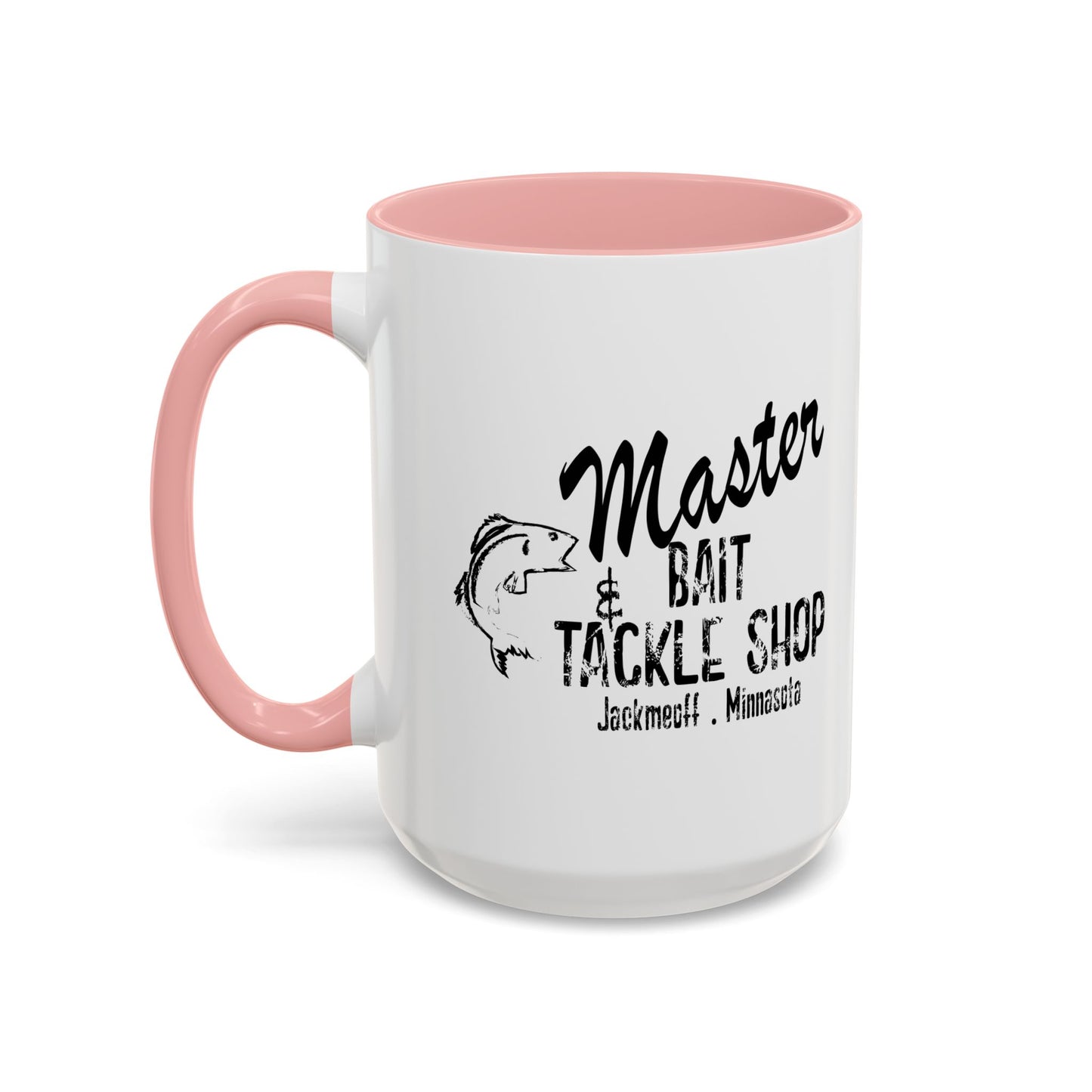 MASTERBAIT Accent BiColor Funny Sarcastic Mug