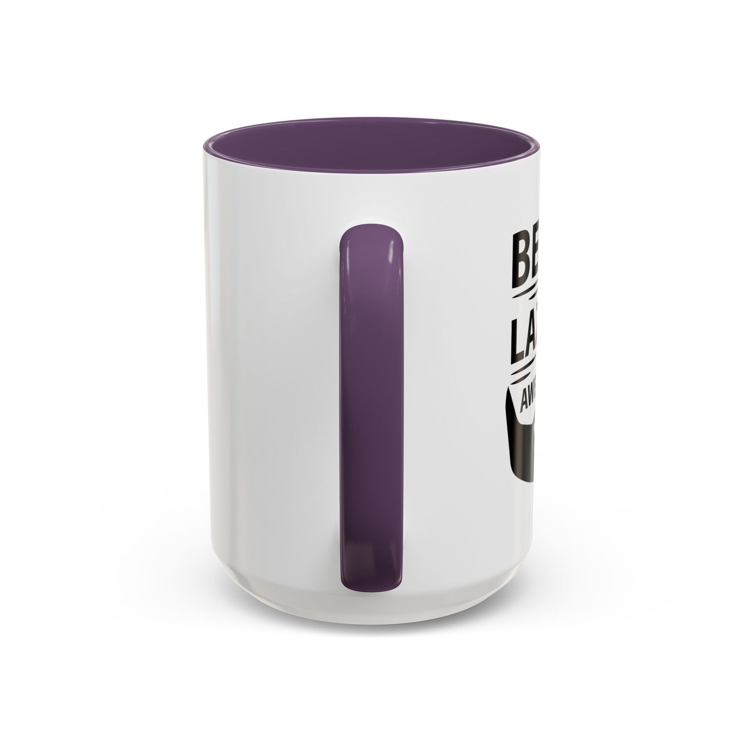 BEARDS TURNS LAZINESS INTO AWESOMENESS Accent BiColor Funny Sarcastic Mug