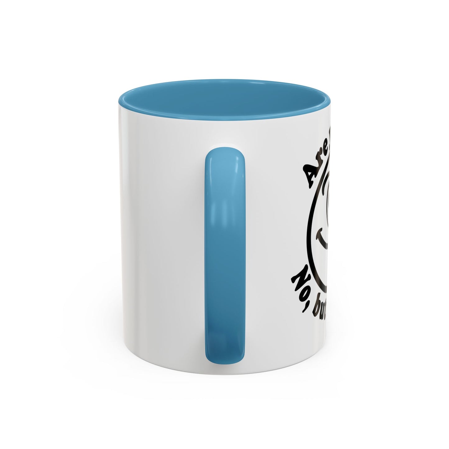 ARE YOU OK? Accent BiColor Funny Sarcastic Mug