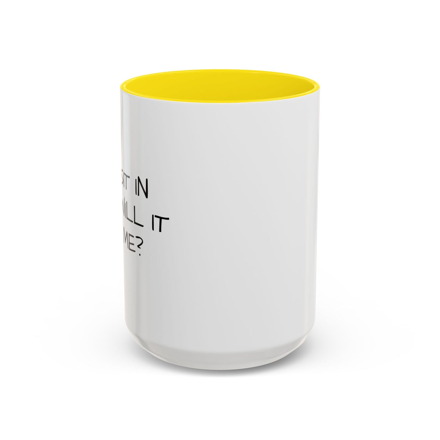 IF I SIT IN RICE Accent BiColor Funny Sarcastic Mug