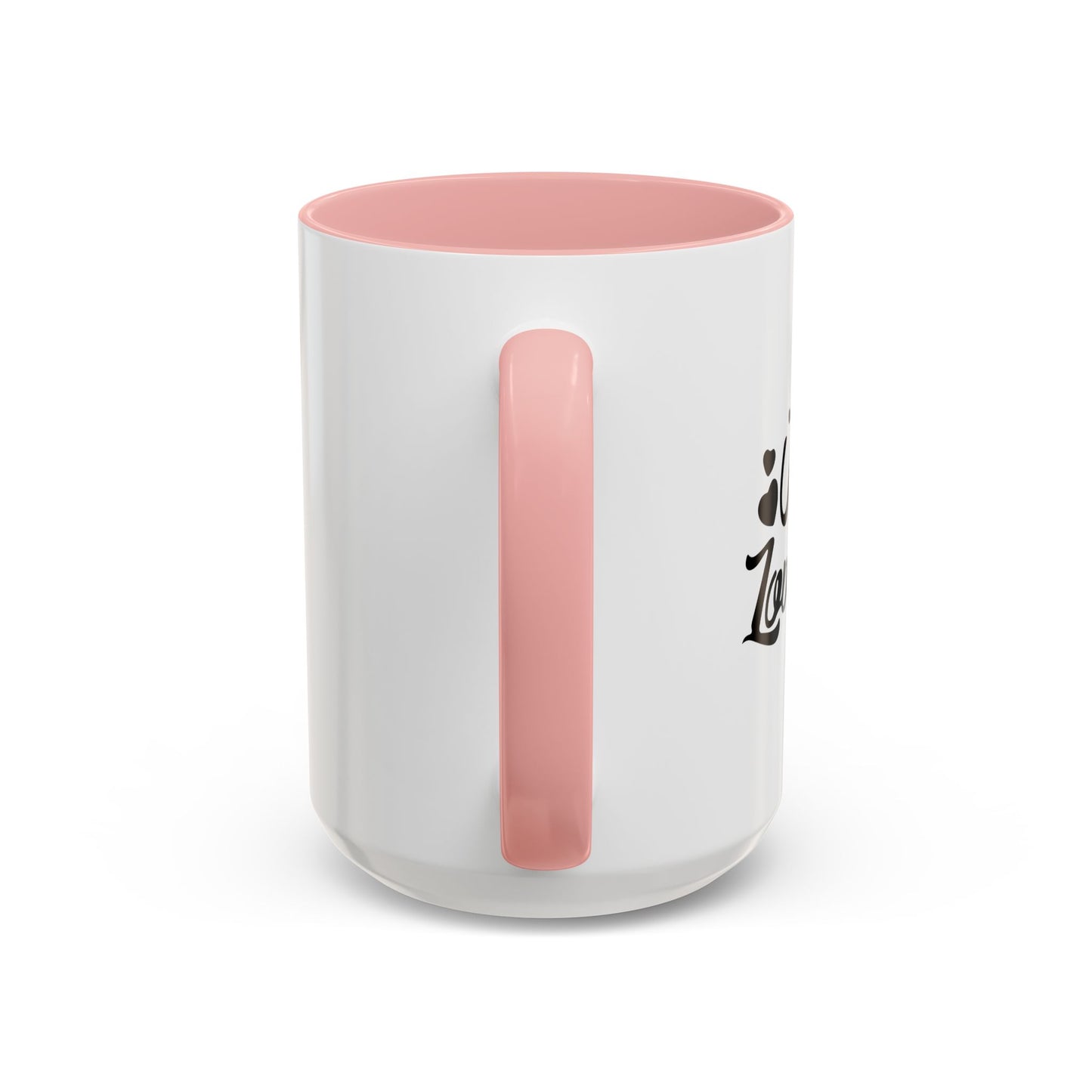 JESUS LOVES ME Accent BiColor Mug