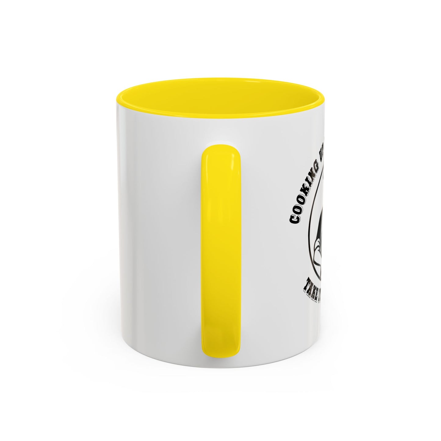 TAKE IT OR LEAVE IT Accent BiColor Funny Sarcastic Mug