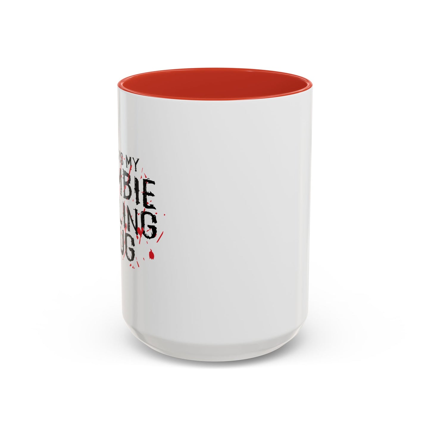 THIS IS MY ZOMBIE KILLING Accent BiColor Mug