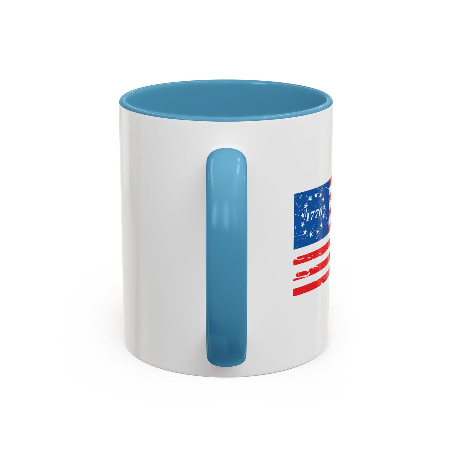 BETSY FLAG 1776 Accent BiColor Funny Sarcastic Mug