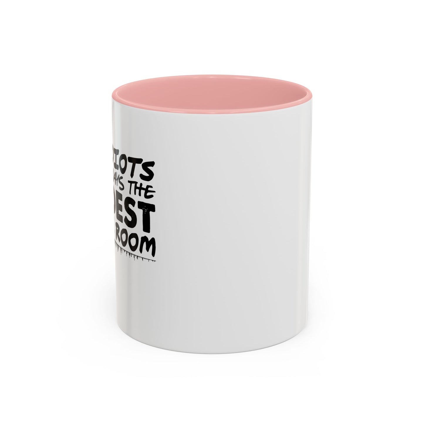 IF IT'S TASTELESS AND INAPPROPRIATE Accent BiColor Funny Sarcastic Mug