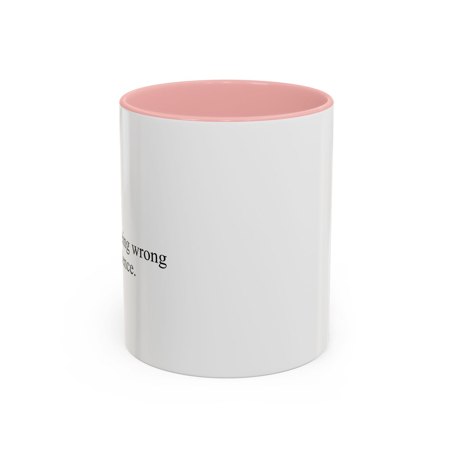 LOGIC n. Accent BiColor Funny Sarcastic Mug