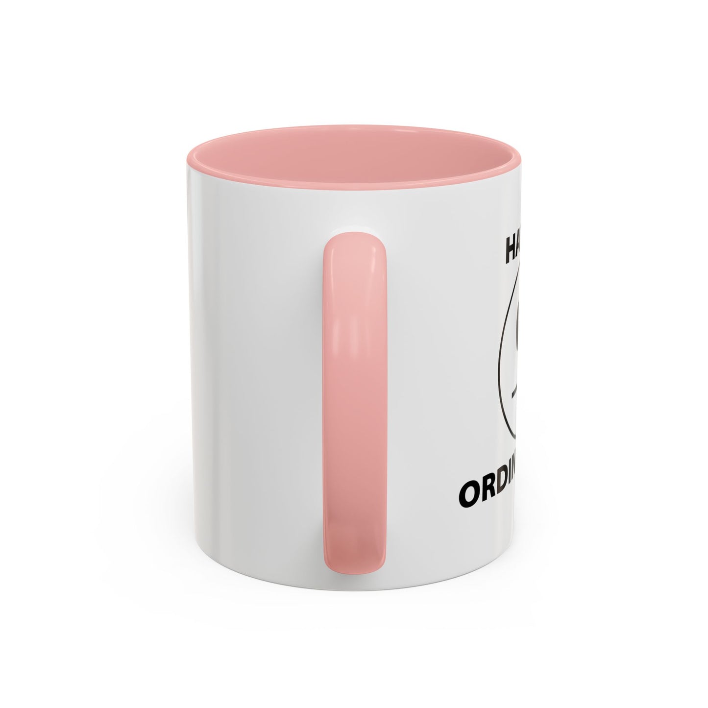 HAVE AN ORDINARY DAY! Accent BiColor Funny Sarcastic Mug