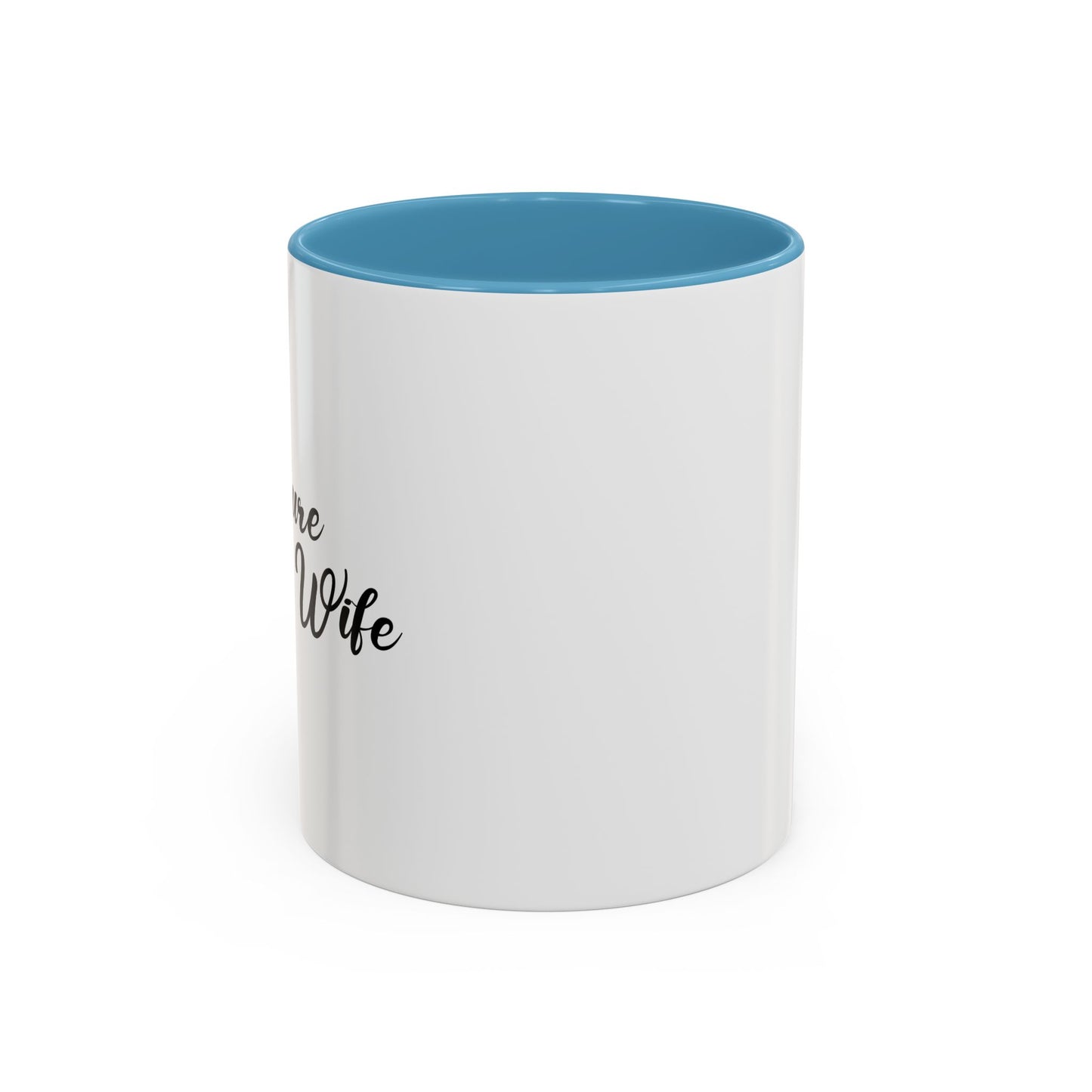 FUTURE TROPHY WIFE Accent BiColor Funny Sarcastic Mug